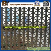 Triangle Perforated Metal Mesh Used in Cladding